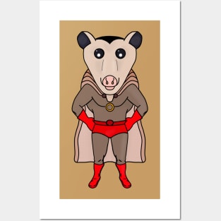 The Super Opossum Posters and Art